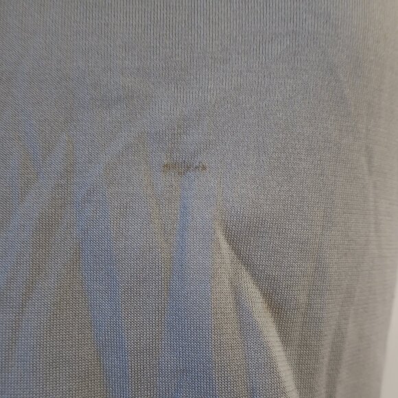 Womens Christian Dior Silver-Gray 100% Silk Sleeveless Knit Scoop Neck Top 4 - Picture 9 of 12